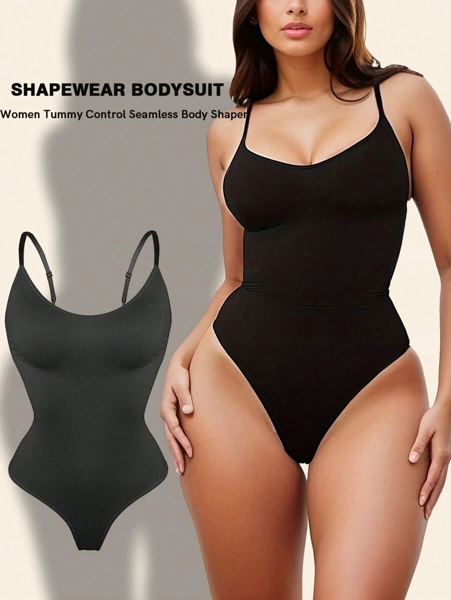 Sports Outdoor Shapewear Bodysuit For Women Slimming Tummy Control Seamless Full Body Shaper For Daily Sport Workout Fitness Cycling Yoga Shapewear Shorts Gym Accessories For Belly Slimming Girdles, Lumbar Girdles For Belly Slimming Corset