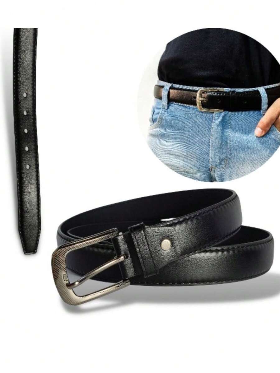 Cintos masculinos casuais para uso diário, perfeitos como presente para amigo.