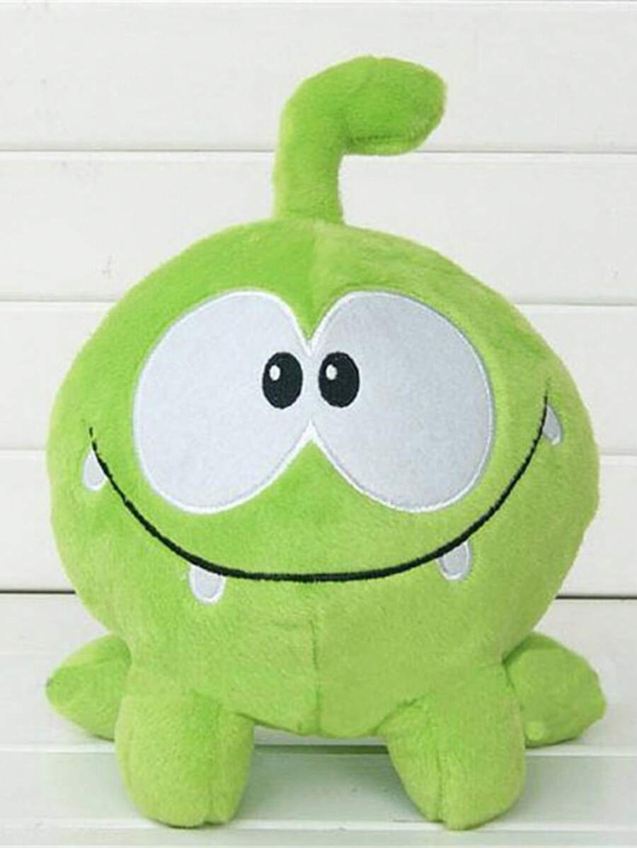 1pc Green Candy Monster Cartoon Cute The Rope Plush Doll, Perfect For Soothing Babies And Collecting