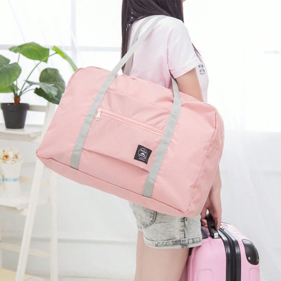 Leicht verstaubarer Reisetasche, Reisetasche mit großer Kapazität für Sport & Reisen, Urlaub, Schule, Handgepäck, Gepäckstück, Wochenend-Tasche, Overnight-Tasche, Reisetasche, Reiseorganizer, Outfit, Flughafen, Reisebekleidung, Reiseutensilien, Gepäckstück, Weihnachtsgeschenkideen, Frauen, Mädchen, Weihnachtsgeschenke für Mutter, Geburtstaggeschenk Mutter, Freundin, Sporttasche, Trainingskörper, für Urlaub, Erntedankfest, Dankegeschenke