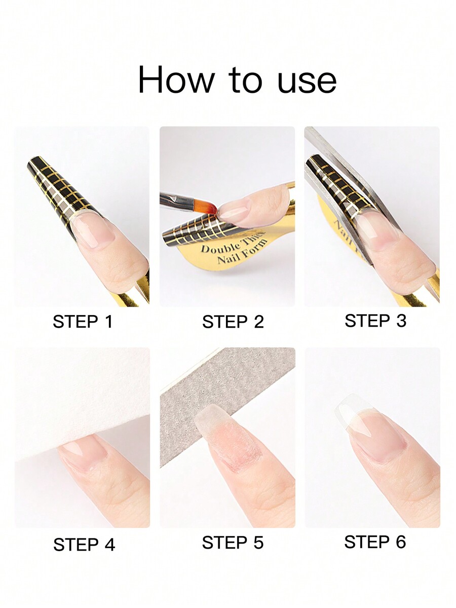 LED UV Hard Gels Builder Nail Gel Kit G Clear White Pink Nude Nail Extension Gel Set Nail