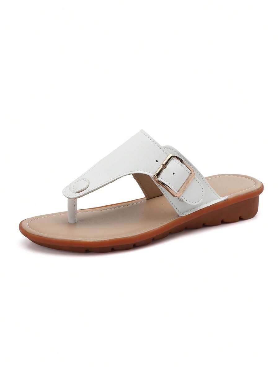Women Summer Beach Flip Flops Casual Soft Bottom Anti-Slip Wear-Resistant Sandals Slippers