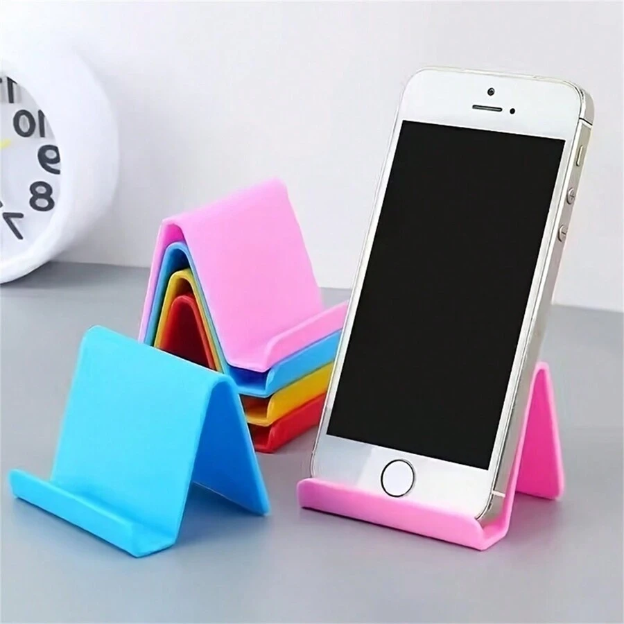 1pc/2pcs Creative Minimalist Phone Holder, Portable And Convenient To Use Compatible With IPhone, Android Phone, Gift For Birthday, Family, Friends Phone Stand, Phone Accessories