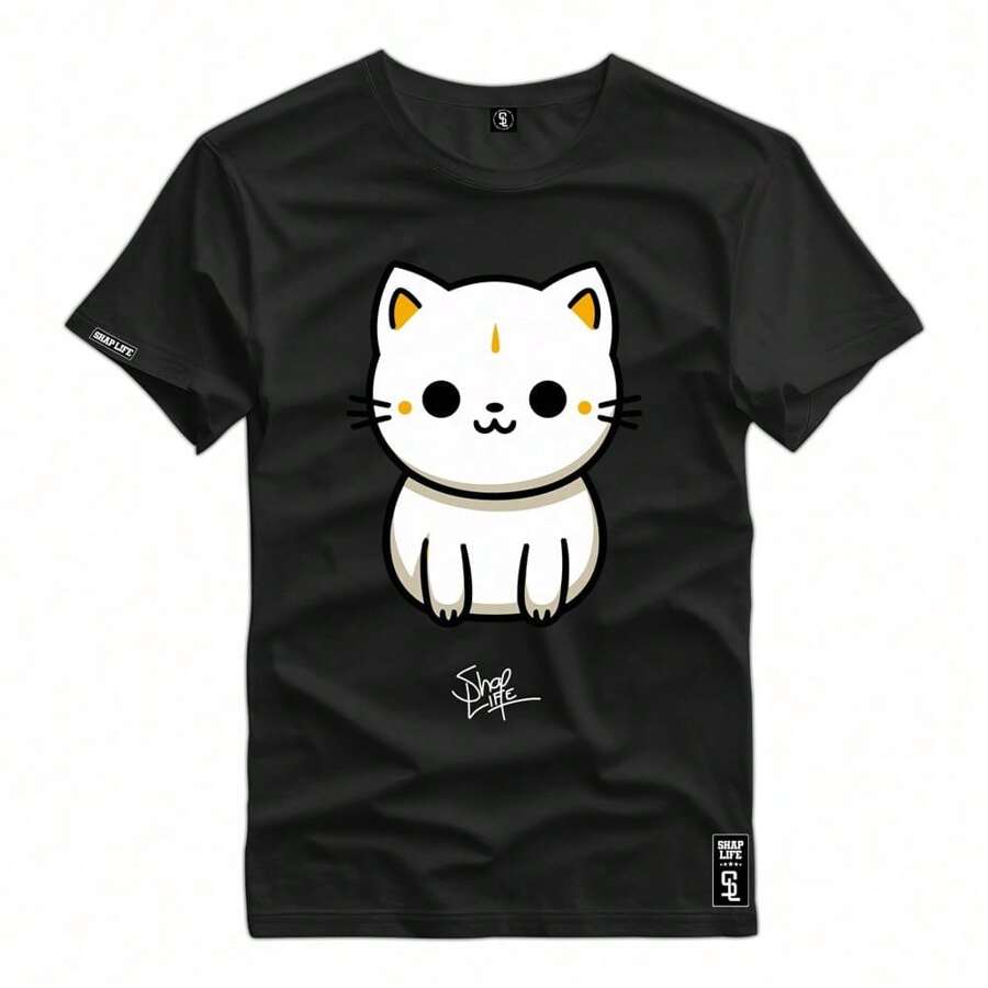 Camiseta Estampada 100% Algodão Streetwear - 2908