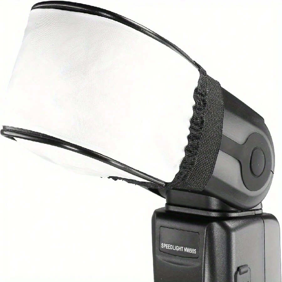 1 Stück Universal-Soft Mini-Flash-Bounce-Diffusorkappe kompatibel mit Canon, Nikon, Godox, Yongnuo, Neewer TT560 NW550 NW561 NW570 NW580 NW625 NW635 NW-670 750II NW645 NW655 Speedlite Blitze Bildwerkzeug