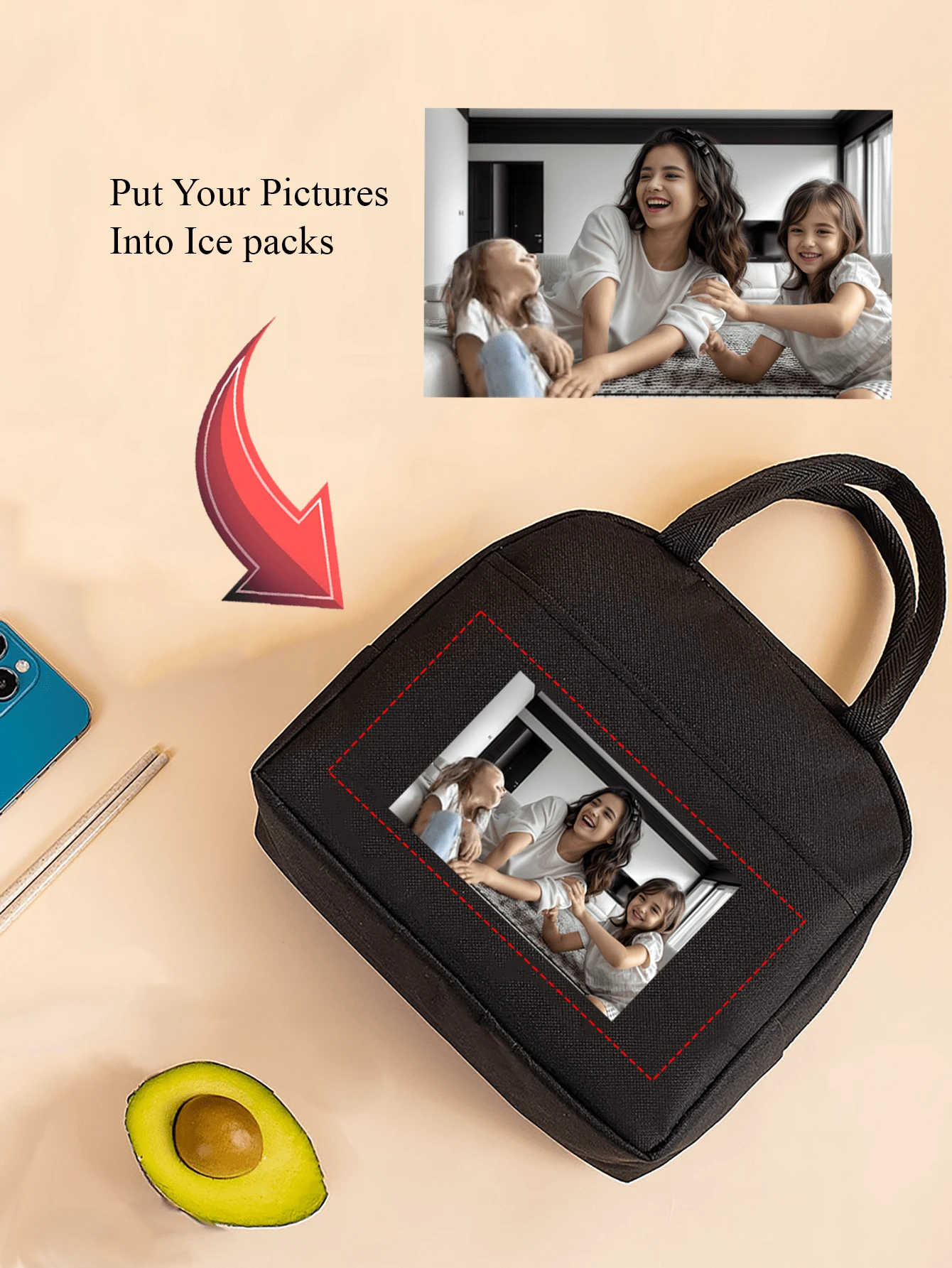 Lightweight, Waterproof, Business Style, Printed Cool Bag, Personalized Gift Bag With Customized Patterns, Extra Large Capacity Lunch Box Bag Suitable For Students, Beginners And White-Collar Workers, Applicable To Office, University, Work, Business, Commuting, Outdoor, Travel, Outing Back To School Graduation Gift For Teacher Women Lunch Box Bag, All-Purpose, Large Capacity, Versatile, Multifunction, Colorful, Cute, Adorable, Contracted, Funny, Kawaii, Y2K, Minimalist, Commuting, Business Casual, Basics, Custom, Personalized, Unique, Customized, Ideal Gifts For Him, Ideal Gifts For Her, Her, Family, Friends, Girlfriend, For Anniversaries, For Birthdays, For Holiday/ Vacation, For Outdoors/Outings/Travel/Hiking/Stadium/Sports/Climbing, For Business/Commute/Work/Office