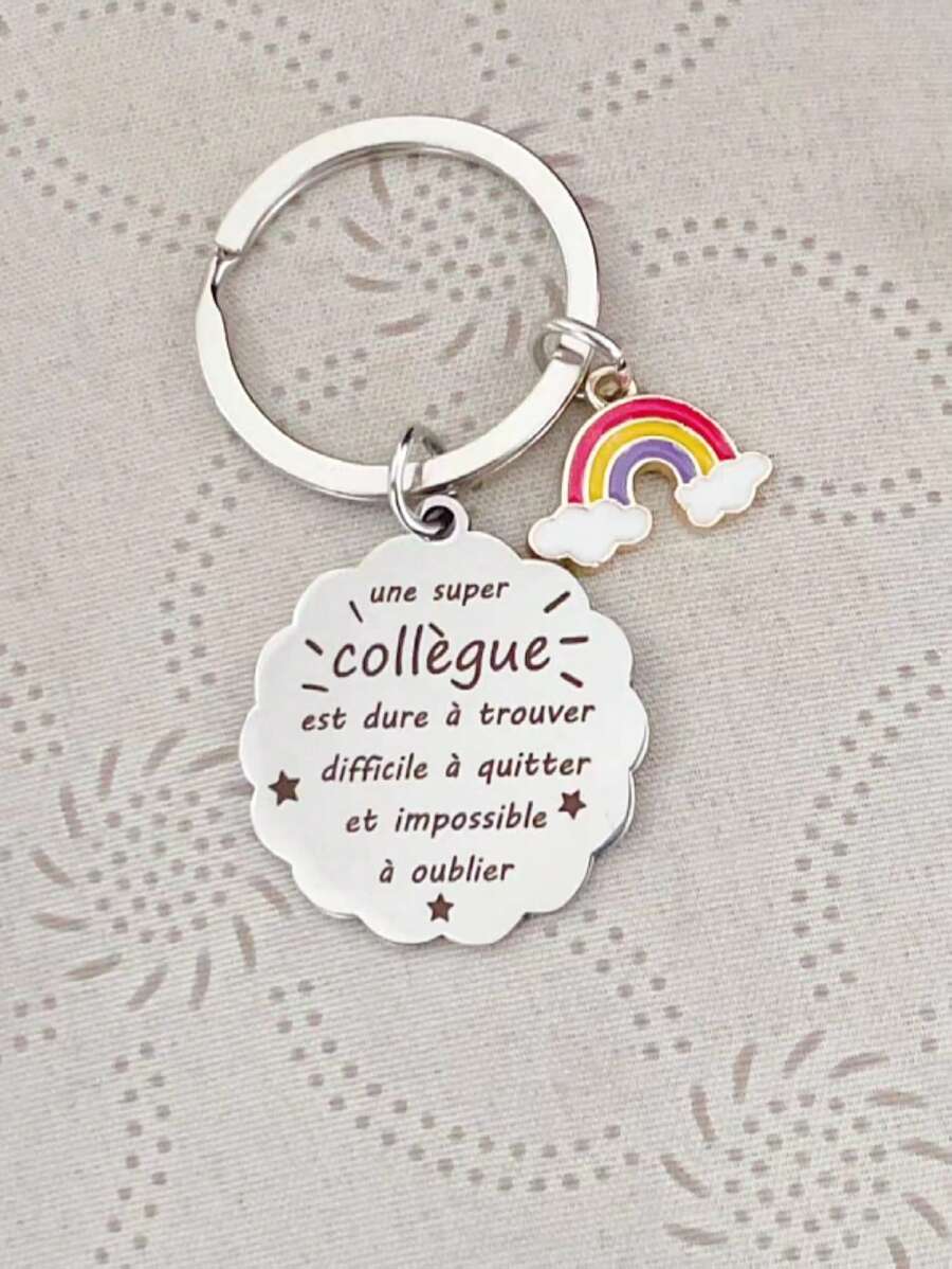 Gift For Colleague - Key Chain Gift For Women, Gift For Best Friend, Birthday Gift For Women & Men, Original And Useful. Car Accessories Bag Charm School Cute Goth Y2k
