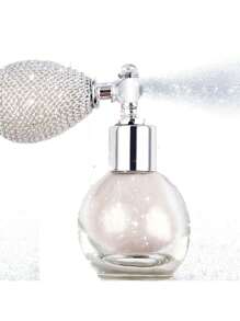 Silver Perfume Glitter Spray