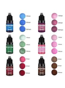 Blau, Pflaume, Lila, Dunkelgrün, Rosa, Dunkelrot, Braun