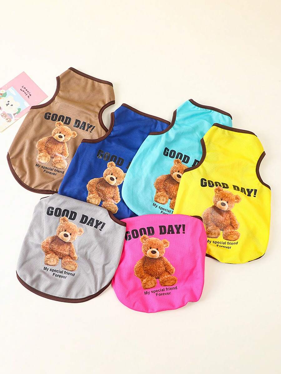 Vestito per animali domestici a una pieza, estivo, sottile e traspirante per cane corgi, adatto per cani e gatti di piccola taglia