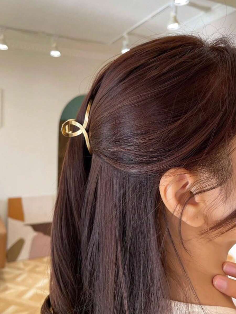 1pc Minimalist Hair Claw Claw Clips Hair Clips Hair Jaw Clip Hair Clamps Hair Clutch Hair Catcher Clip