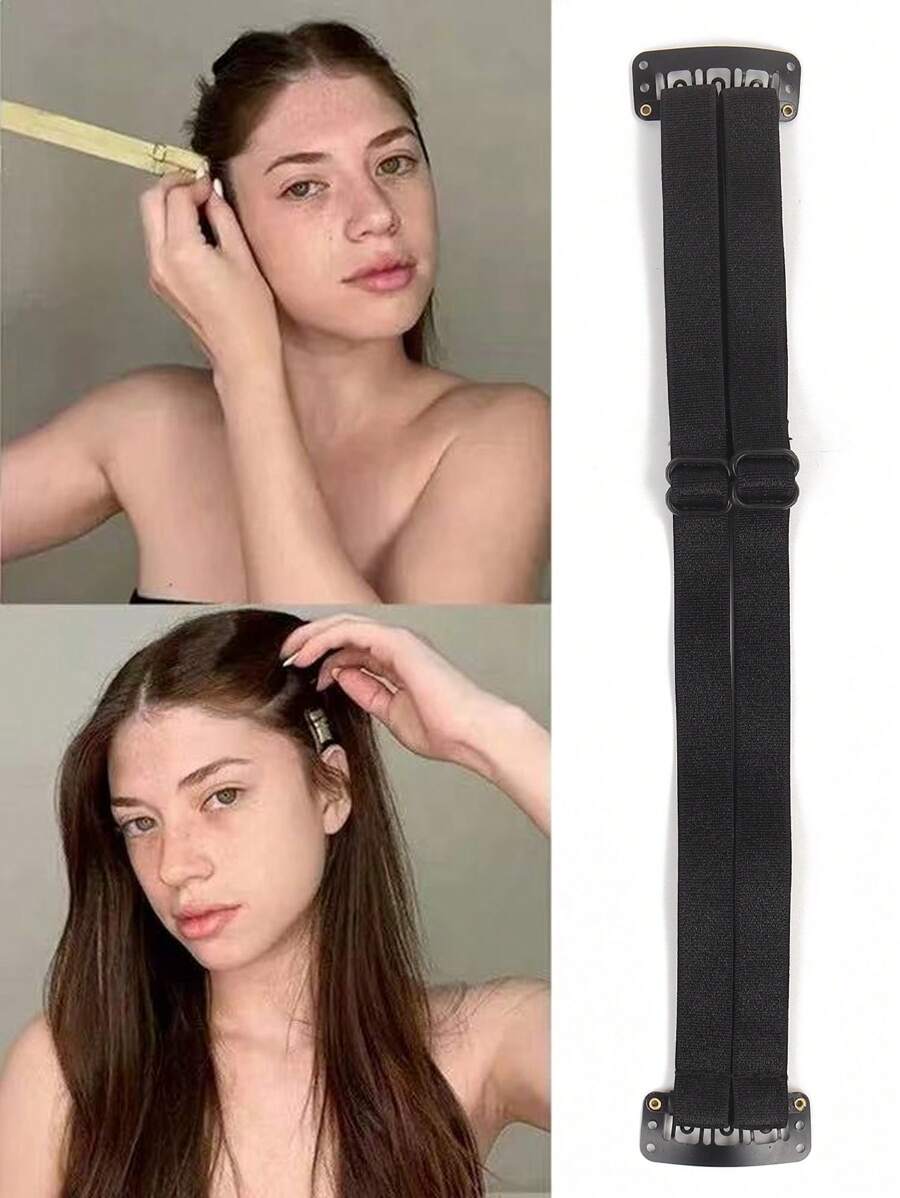 1pc The Stretching Straps For Lift The Eyes And Eyebrows Bb Clip Elastic Band Adjustable Rubber For Hair Anti-Wrinkle Face Tapes
