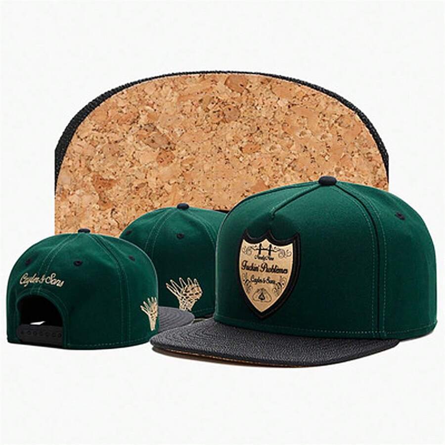 1 pezzo Nuovo modello CAYLER SONS Cappello a falda piatta da hip hop europeo e americano per lo street dance, Cappellino da baseball sportivo di moda per feste all"aperto unisex