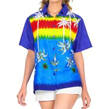 Upside down Palm, Royal Blue