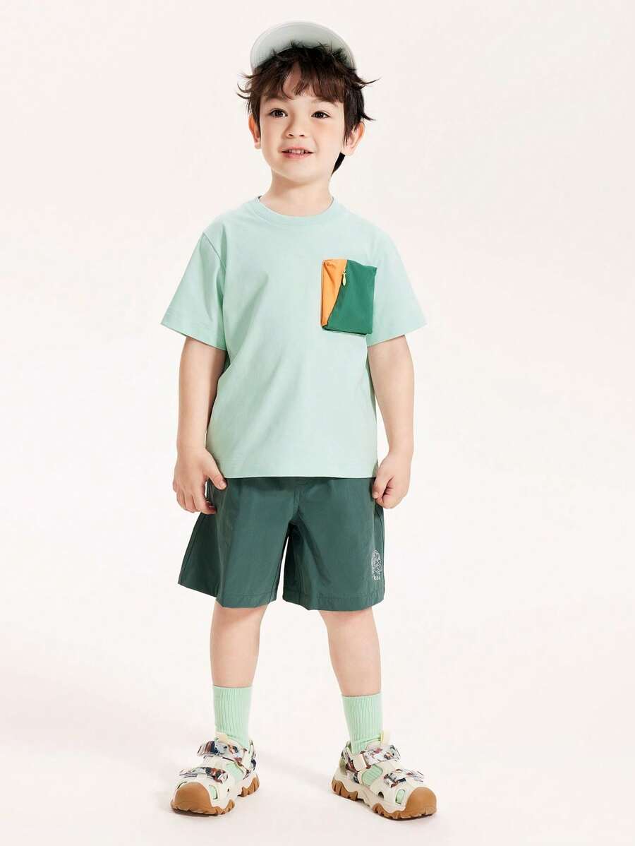 mini bala Young Boy Shorts, Cool And Comfortable, Skin-Friendly, Elastic, Moisture-Absorbent, Quick-Drying Cool Shorts