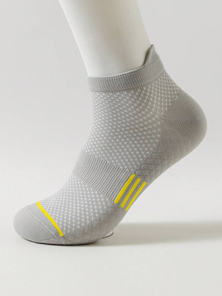 1/3 Pairs Running Compression Yoga Pressure Socks With Arch Support & Ankle Protection For Women Sports
