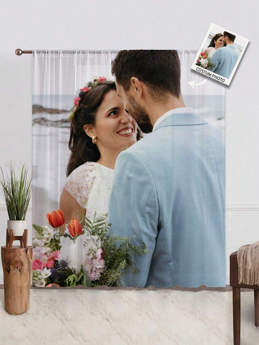 1 Stück Individuelle Fotovorhänge, Personalisierte Vorhänge Mit Foto Und Text, Vorhänge Mit Fotocollage, Individuelle Hundevorhänge, Personalisierte Hundevorhänge, Personalisierte Überwurfvorhänge, Vorhänge Mit Hundebildern, Collagenvorhänge, Fotovorhänge Für Die Beste Freundin, Gemütliche Vorhänge, Familienfotogeschenk, Hochzeitsgeschenk, Geburtstagsgeschenke, Muttertagsgeschenk, Vatertagsgeschenk, Geschenk Für Mama/papa, Geschenk Für Freundin, Geschenk Für Sie