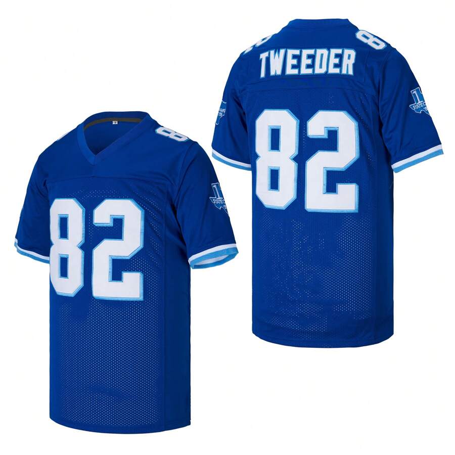 Kekambas MESOSPERO Freund Stil Herren 82 Charlie Tweeder 69 Billy Bob Varsity Blues Film West Canaan Coyotes American Football Trikot komplett bestickt in Größe S-XXXL