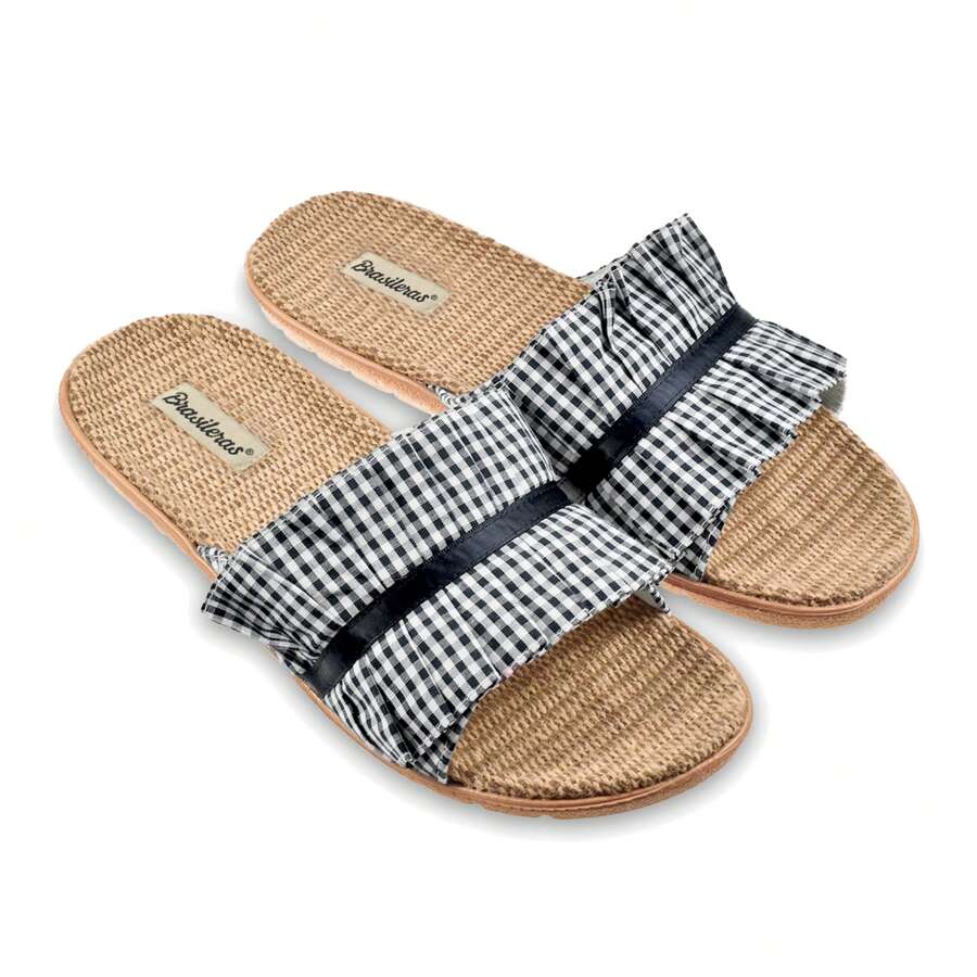 Brasileras Sandalias de playa y piscina - Vichy - Flip Flop Verano Primavera de suela antideslizante - Para mujer - Tallas 34 al 41 EU - de moda-cómodas-comfortables-Entrega 24/48/72h a España (península)