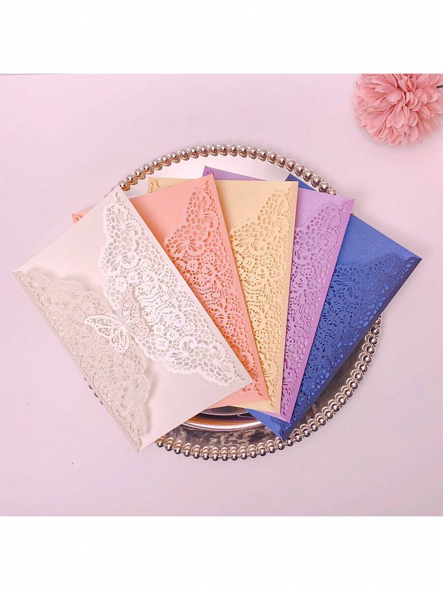 10 piezas, Tarjetas de invitación de mariposa, Tarjetas de felicitación, Boda, Compromiso, Bautizo, Decoraciones favoritas para fiestas, Tarjetas de felicitación para el Año Nuevo y el Día de San Valentín, Tarjetas de agradecimiento, Regalos de cumpleaños, Tarjetas inusuales (excluyendo sobres y tarjetas interiores), Navidad