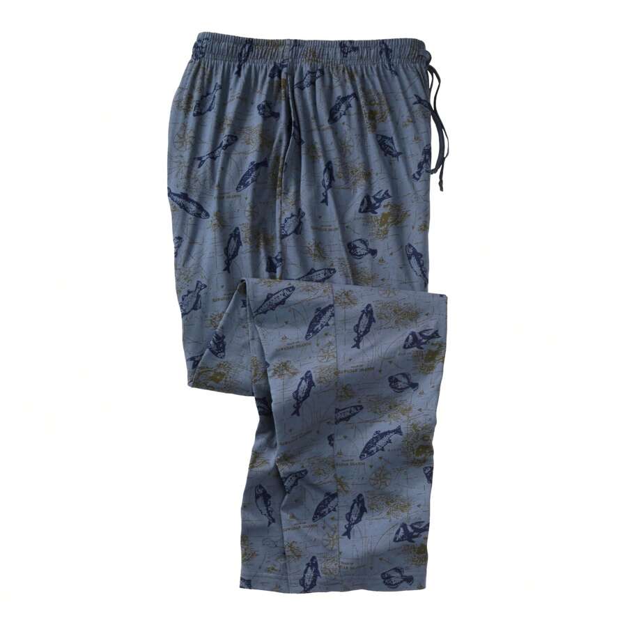 KINGSIZE KingSize Men's Big & Tall Lightweight Cotton Jersey Pajama Pants