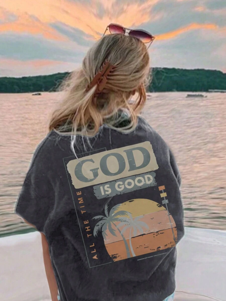 Una camiseta de cuello redondo informal con estampado para niñas y niños en verano - ¡Las camisetas coloridas traen alegría y felicidad a cada niño! Ropa de niña preadolescente, camisetas gráficas de verano para niñas, ropa de niña preadolescente