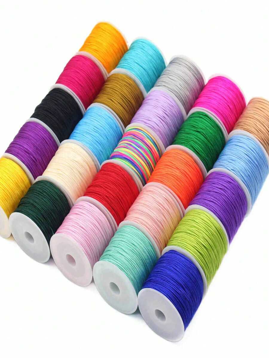 42meter/Roll Cord DIY Handmade Material Beads Clothing Handicraft Link Line Bracelet Necklace Accessories Handmade Decoration Line