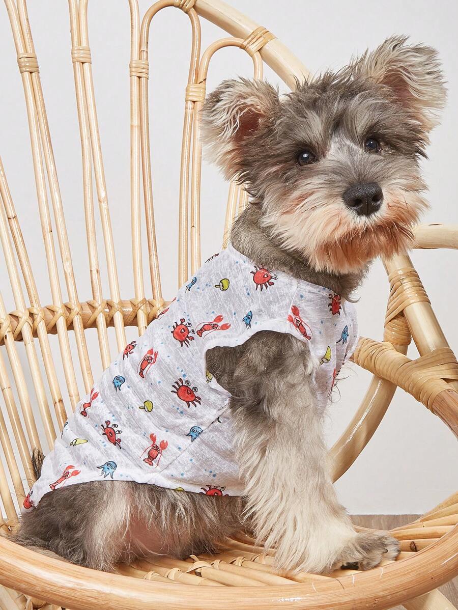 1pc Lightweight Pet Vest, Suitable For Small Dogs Like French Bulldog, Poodle, Teddy And Cats, Summer
