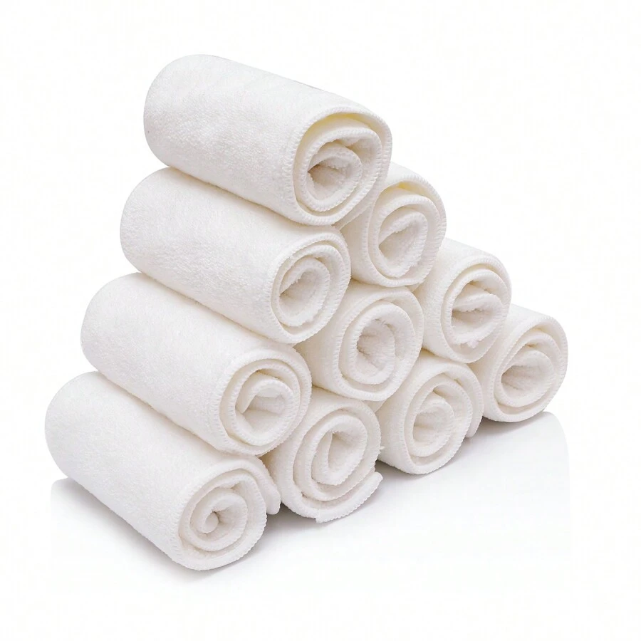Wkład do pieluch materiałowych dla niemowląt, wkłady z węgla drzewnego z bambusa, miękka wkładka do pieluch materiałowych, 5-warstwowe chłonne wkładki, wielokrotnego użytku do pieluch materiałowych dla niemowląt, dekoracje na baby shower dla rodziny, prezenty