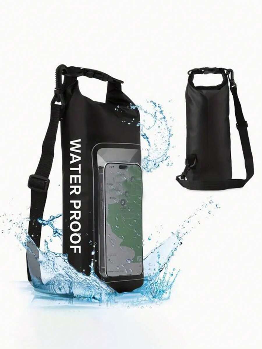 1pc Marine Waterdichte Dry Bag 67.63oz - Opbergtas voor mobiele telefoon - Boot- en kajakaccessoires - Benodigdheden voor kamperen Zwemmen Strandvissen Raften Reizen Grote drijvende waterdichte telefoonhoes: Waterdichte telefoonhoes voor zwemmen, surfen en duiken!