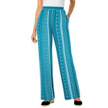 TURKISH BLUE BATIK STRIPE
