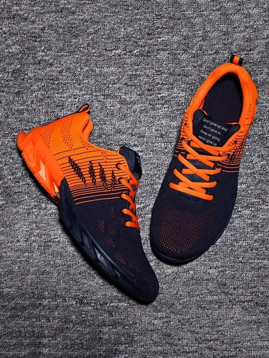 Zapatos deportivos transpirables de malla para hombres, zapatillas deportivas casuales antideslizantes