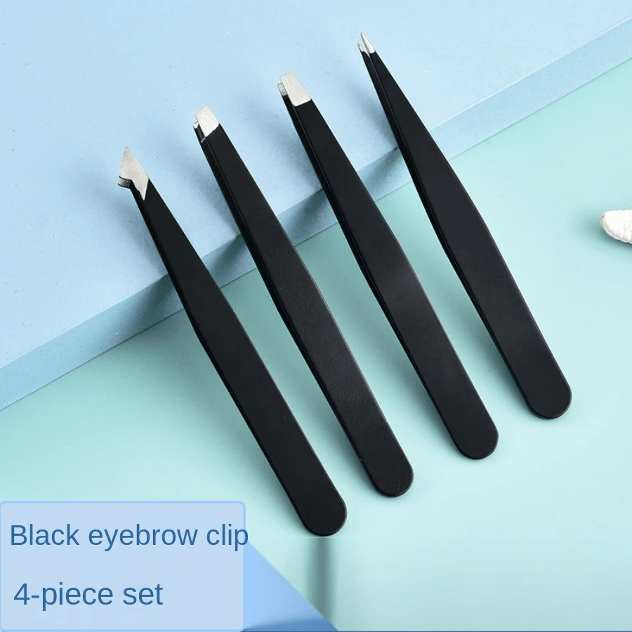 1pc Stainless Steel Tweezers Hair Removal Tweezer, Single Pack Men Facial Hair Remover Tool