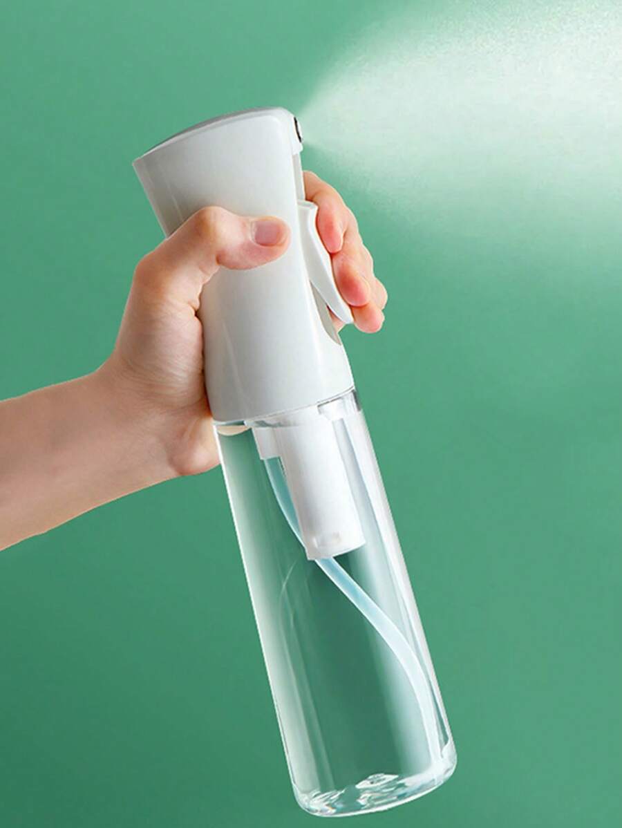 1 pieza Botella de spray continuo de alta precisión de 300ML, botella de tamaño de viaje para agua, cara, jardinería, cabello, esterilización de alcohol y otros líquidos, spray de niebla fina, dispensador de spray de tipo de presión para cocinar al aire libre en una barbacoa