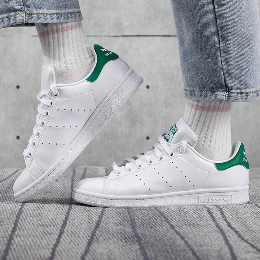 Adidas Originals Trefoil Men'S And Women'S Shoes Stan Smith Classic Green Tail Shoes Casual Shoes Fx5502