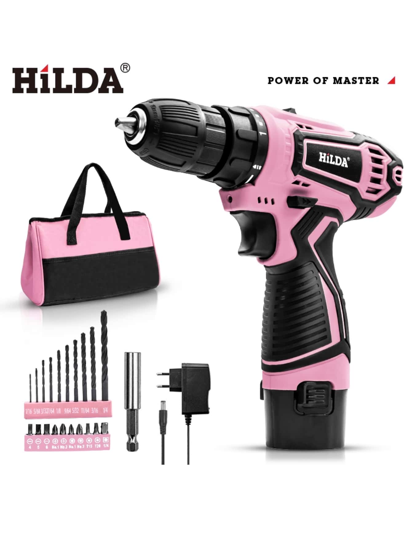One Piece, Rechargeable Lithium Electric Drill, Multifunctional Electric Tool, Impact Drill, Hand Electric Drill, Electric Screwdriver, Industrial Electric Drill, 12V One Electric And One Charging