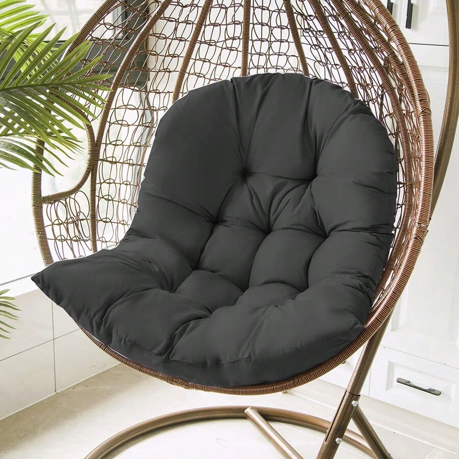 Live And Home 3 Colors Thick Hanging Egg Swing Chair Cushion,Fluffy Hanging Egg Chair Pad,Soft Comfortable Hanging Basket Chair Seat Cushion,Hammock Chair Seat Pads,Outdoor Swing Sofa Cushion,Indoor/Outdoor Seat Cushion For Sofa,Hammock,Patio,Garden