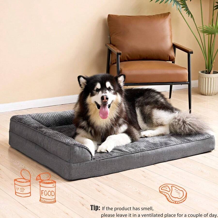 1pc Pet Bed Cushion, Removable & Washable For All Seasons, Suitable For Medium/Large Dogs Like Teddy & Golden Retriever, Waterproof, Pet Supplies For Sofa & Bed