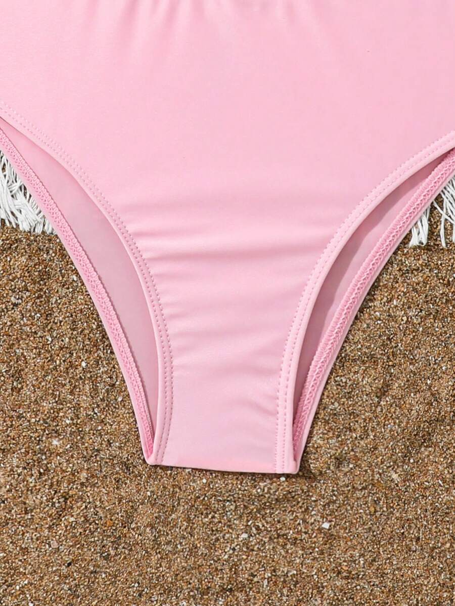 Maillot De Bain Neuf Pour Filles D Ge Interm Diaire Bikini Frais Deux Pi Ces Pour La Plage Ou