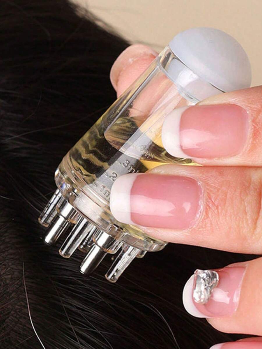 1pc Portable Mini Scalp Essentialoil Massager Roller Brush