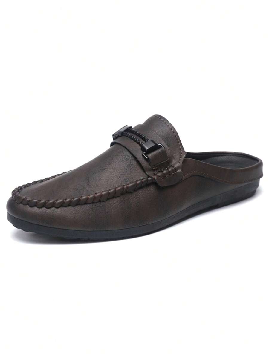 Elegante britische Stil Lässig Lederloafers, Vintage bequeme Herren-Hausschuhe (Schuhgröße fällt klein aus, wir empfehlen, eine Nummer größer zu bestellen)