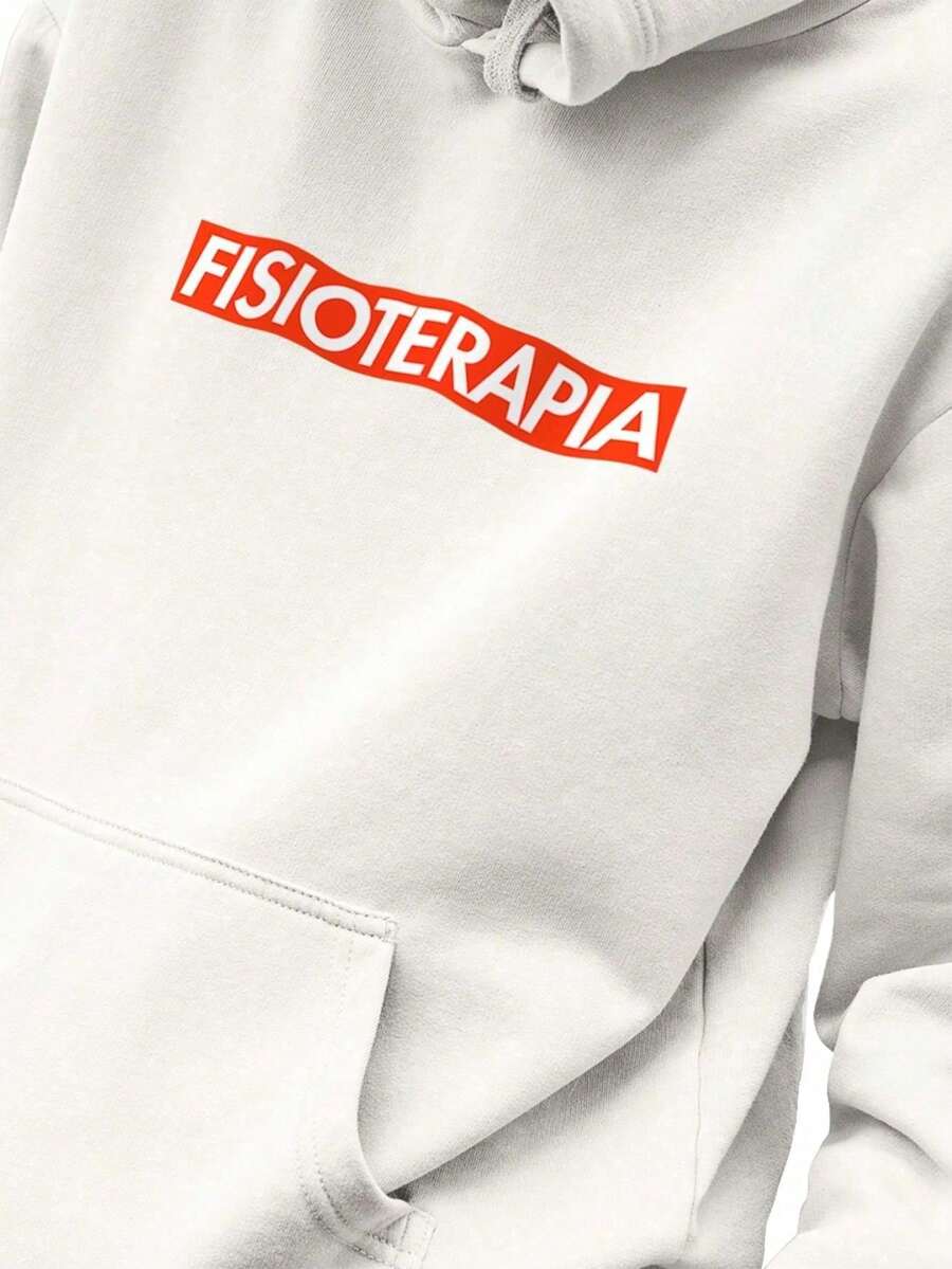 Blusa Moletom Masculino Estampado Suprem Fisioterapia em Algodão Fio 30.1 Penteado