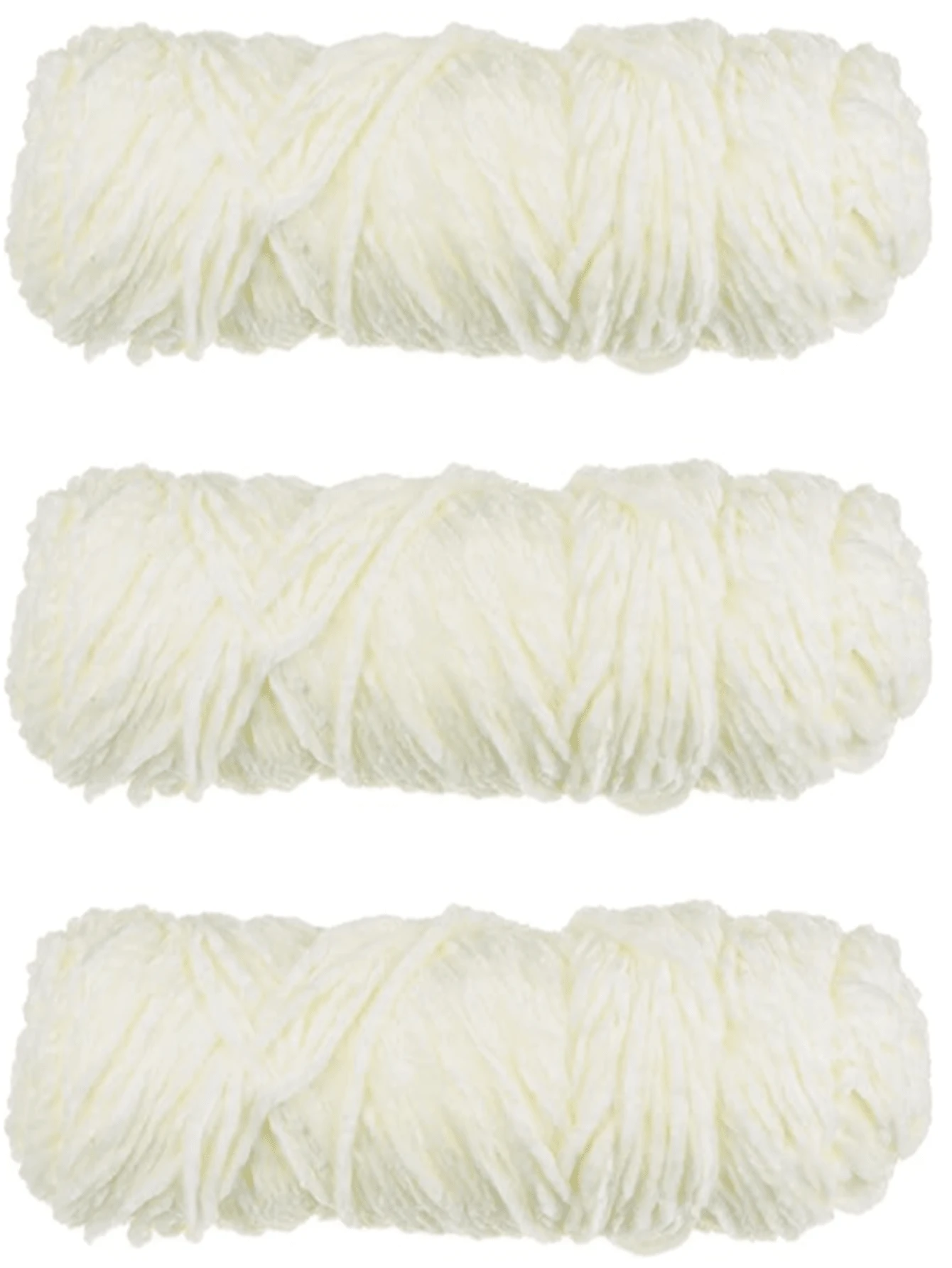 Chenille Blanket Yarn - 3-Pack, Soft To The Touch, Suitable For DIY Knitting And Crochet, Great For Craft And Comfort Projects, 100g Per Skein, Plush Texture