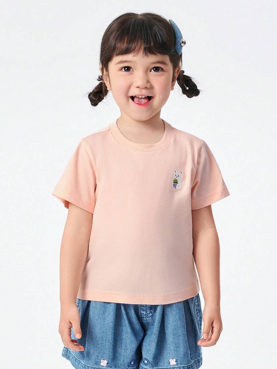 Balabala Ropa para niños preadolescentes, Camiseta de manga corta, Nuevo conjunto de verano para padres e hijos 2024