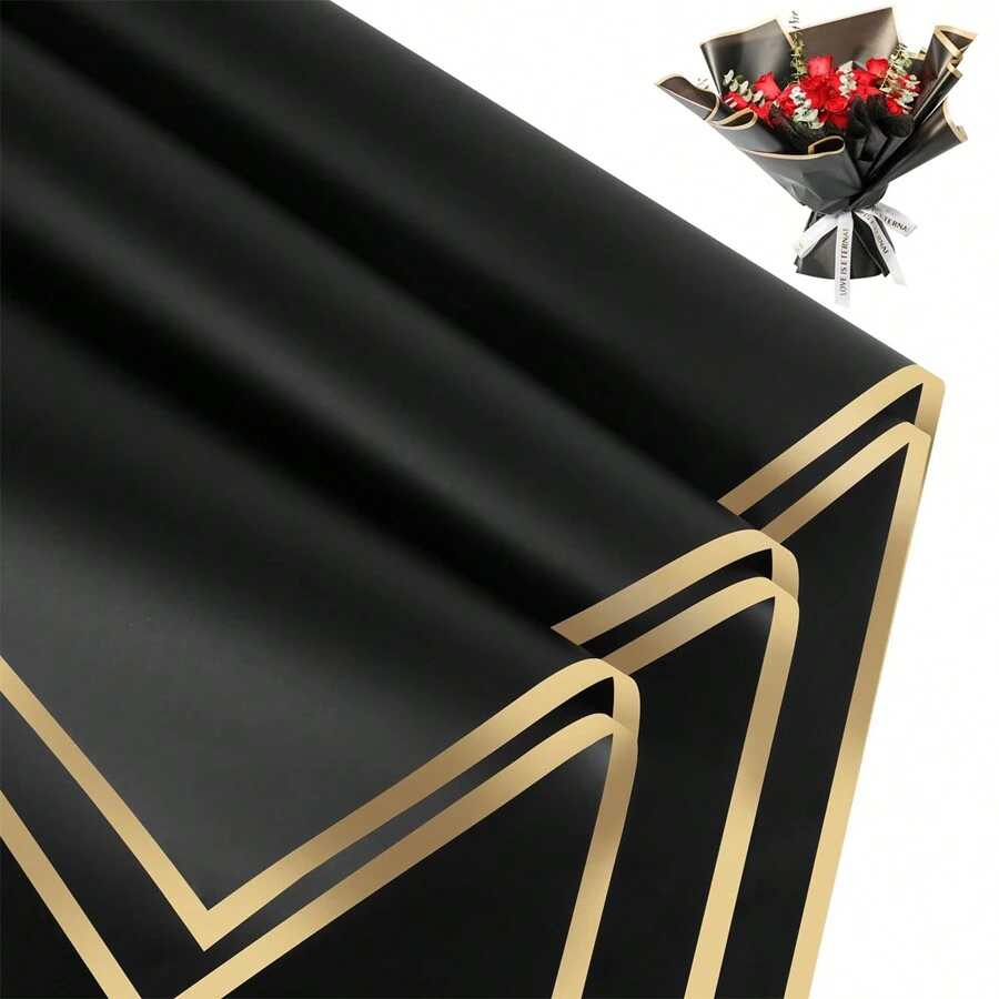 20pcs/Package Bouquet Wrapping Paper, High-Quality OPP Material, Waterproof . These Rose Bouquet Wrapping Papers Are Excellent For Wrapping Flowers And Gift Boxes For Anniversaries, Weddings, Birthdays, Mother's Day, Baby Showers, Graduations, Floral Wrapping, DIY Crafts, Gift Wrapping, Valentine's Day Gift Wrapping Paper.,