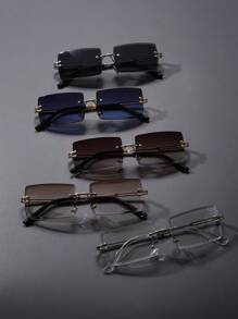 Black, Brown, Gray, Blue and White