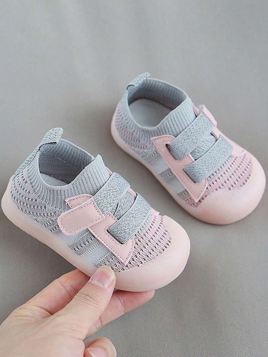 Nuevos Zapatos Deportivos Antideslizantes Con Malla Transpirable En Las Suelas De Gelatina Para Niños Y Niñas De 6 Meses A 3 Años De Edad En La Etapa De Aprendizaje A Caminar En La Primavera/verano De Este Año