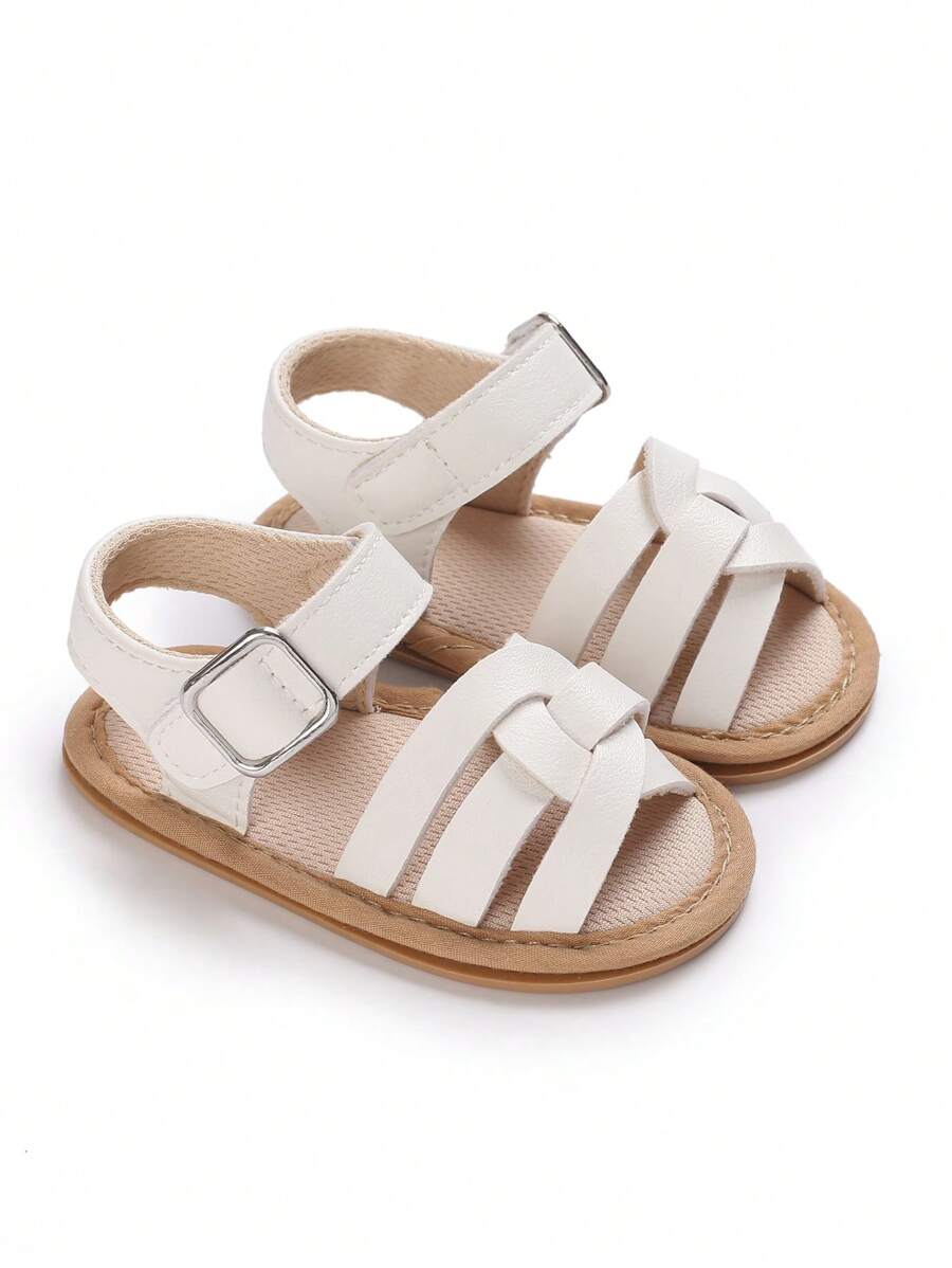 Summer Infant Toddler Shoes, Fashion Simple Casual Sandals With Soft Sole, Infant First Walking Shoes For 0-18 Months