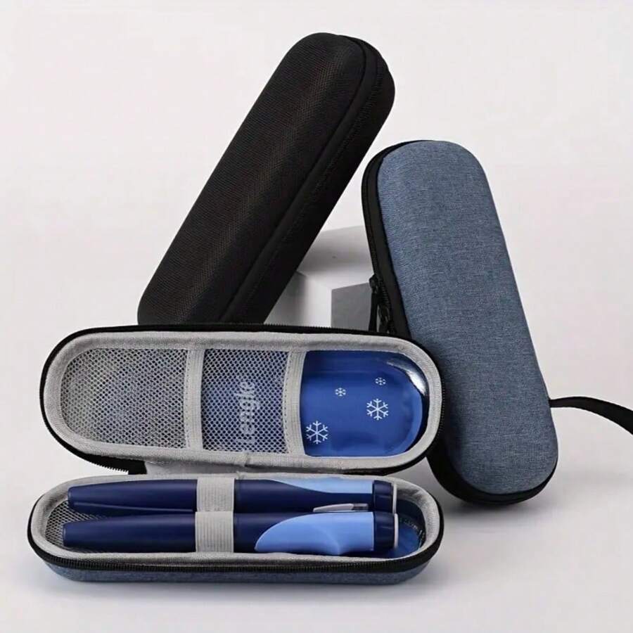 Bolsa térmica para insulina - Enfriador portátil para campamento y viajes al aire libre, diseño ligero y duradero, durabilidad mejorada