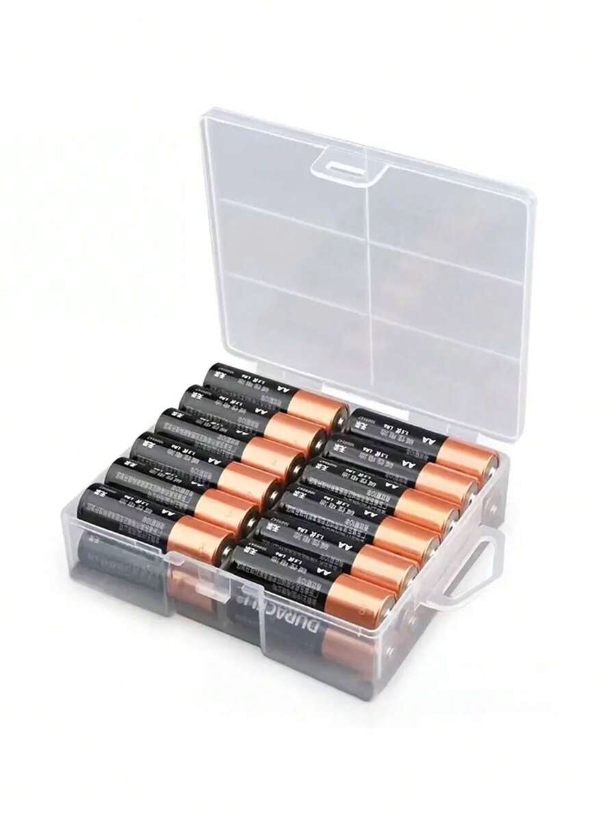 1 Stück Batterie-Organizer Aufbewahrungsbox für Größe 5/7, aus PP-Material hergestellt